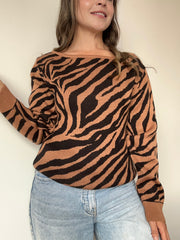 SACO BANDEJA CEBRA CAMEL