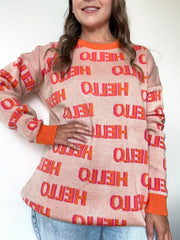 SACO OVERSIZE HELLO