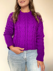 SACO REDONDO MORADO VIBRANTE