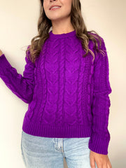 SACO REDONDO MORADO VIBRANTE