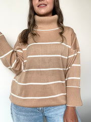 BLUSÓN RAYAS BEIGE