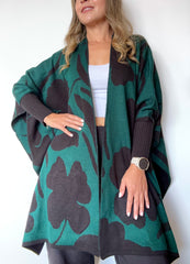 CAPA TREBOL VERDE CON NEGRO