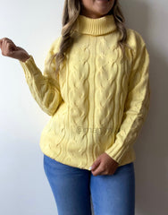 SACO BLUSÓN OVERSIZE AMARILLO