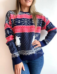 SACO NAVIDAD AZUL